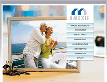 Tablet Screenshot of amexis.de